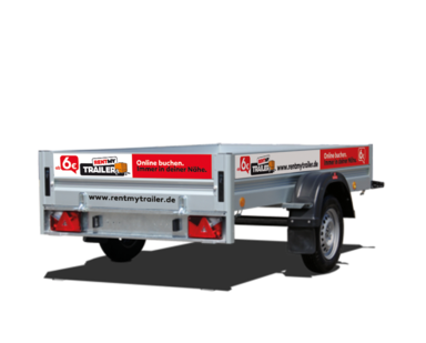 Offener Kastenanhänger